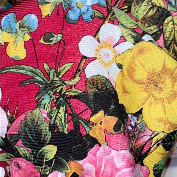 NWT NY&CO Strapless Floral Dress w/ POCKETS! - Picture 11 of 11